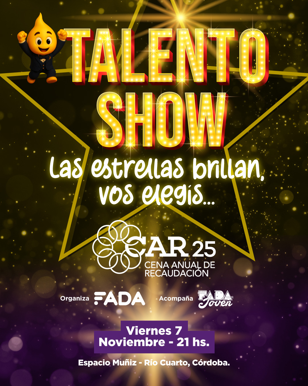CAR25 ✨ Talento Show | Las estrellas brillan, vos elegís